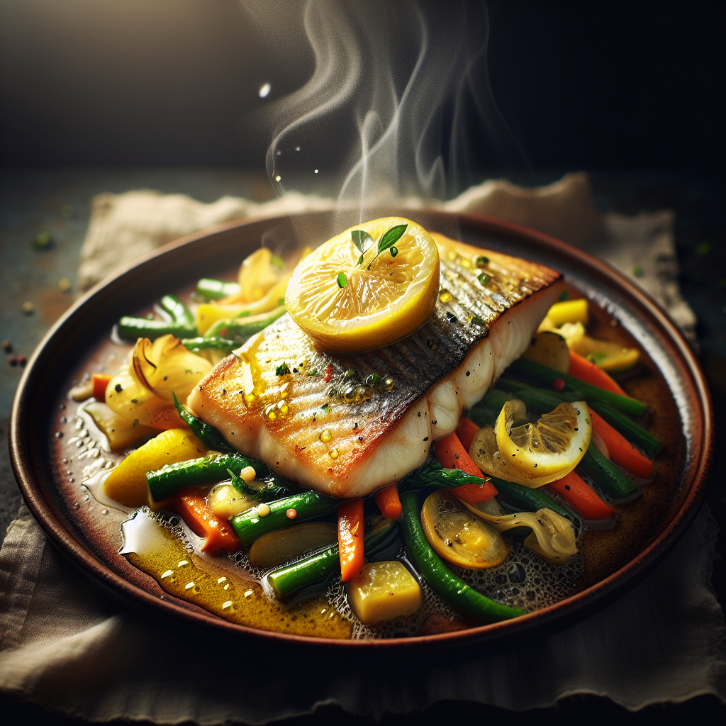 Nationalgericht Turks und Caicos: #Lemon Butter Fish# (Rezept)