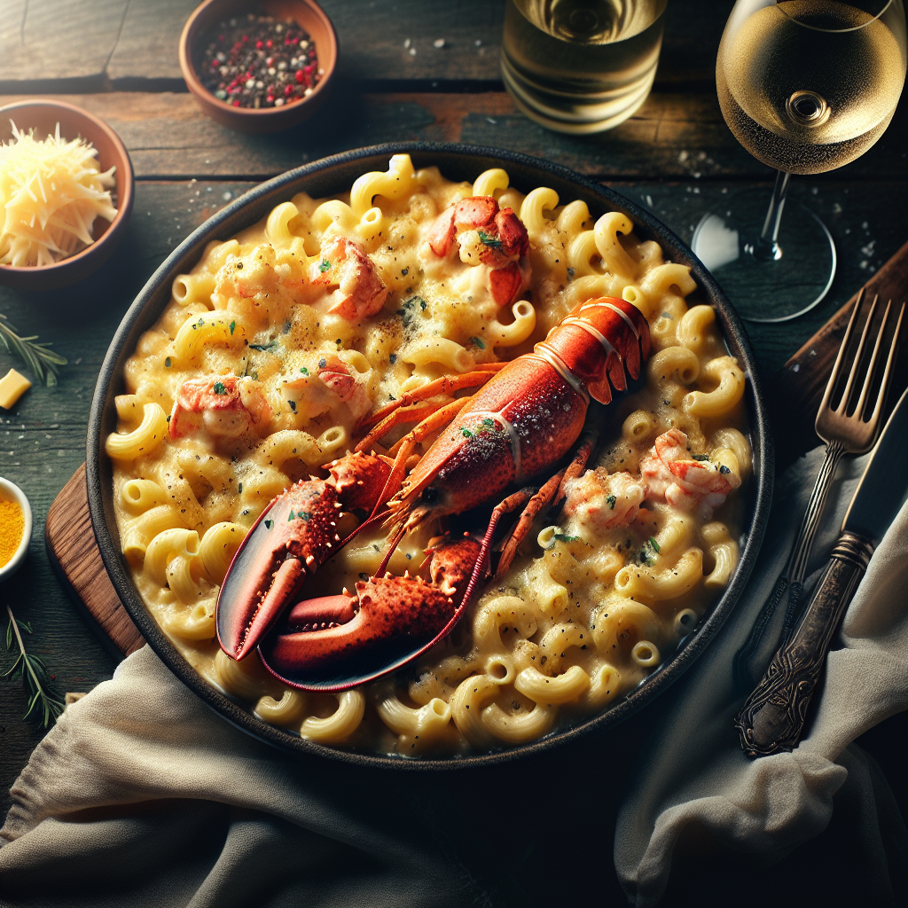 Nationalgericht Turks und Caicos: #Lobster Mac and Cheese# (Rezept)