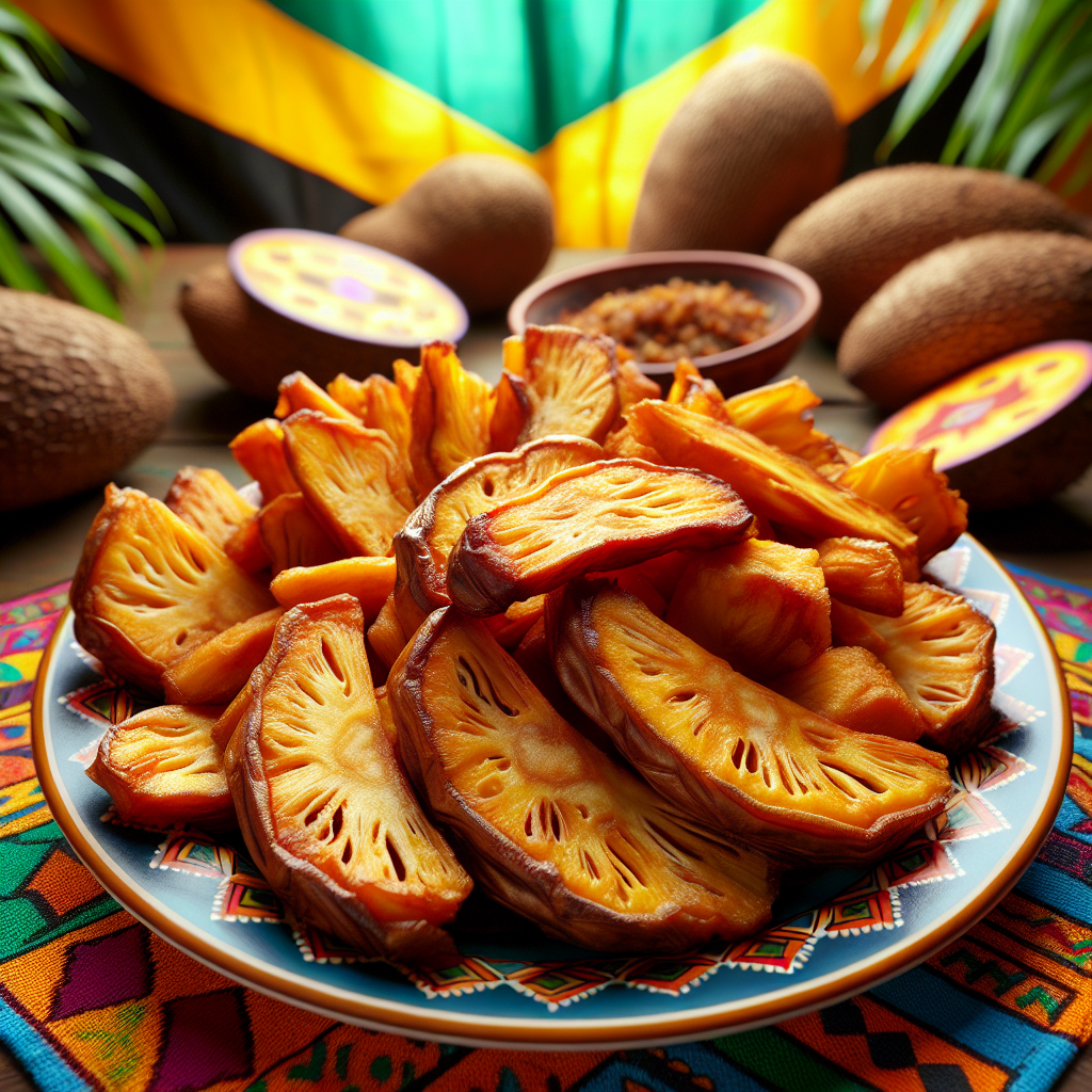 Nationalgericht Tuvalu: #Fried Breadfruit# (Rezept)