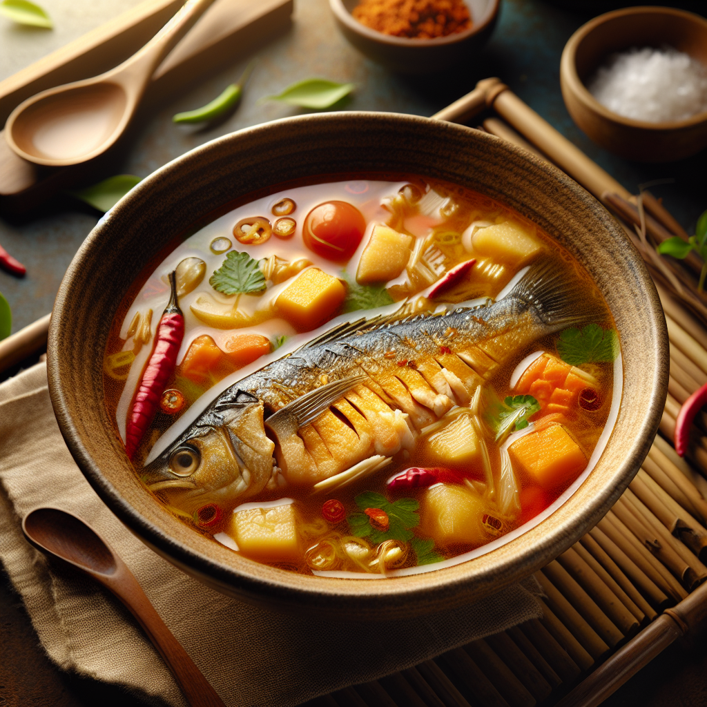 Nationalgericht Tuvalu: #Tamarind Fish Soup# (Rezept)