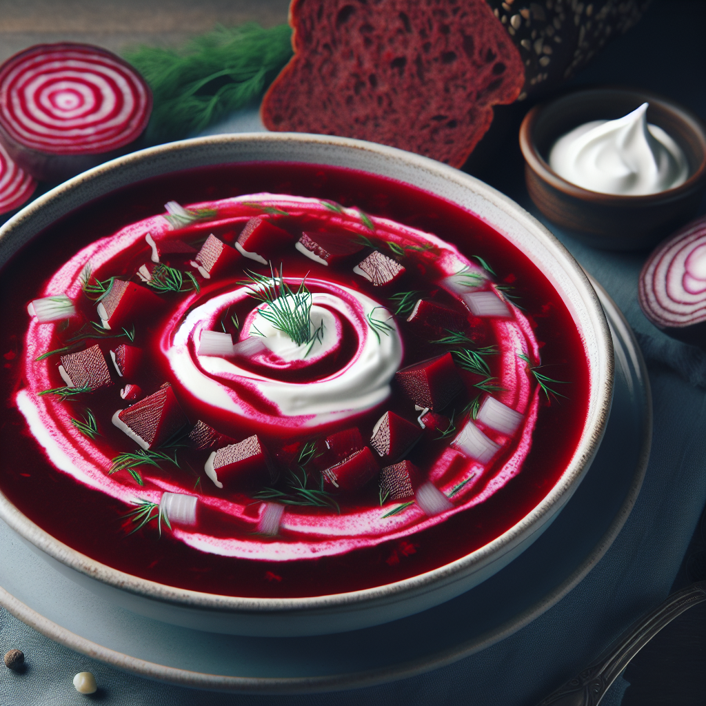Nationalgericht Ukraine: #Borschtsch ohne Fleisch# (Rezept)