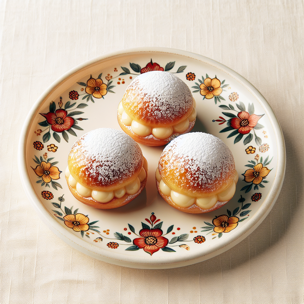 Nationalgericht Uruguay: #Bombas de Crema# (Rezept)