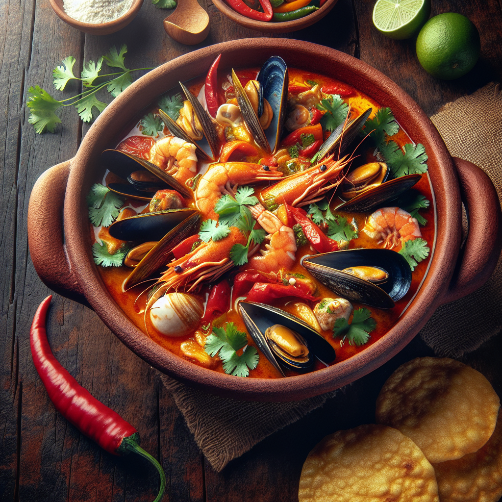 Nationalgericht Uruguay: #Cazuela de Mariscos# (Rezept)