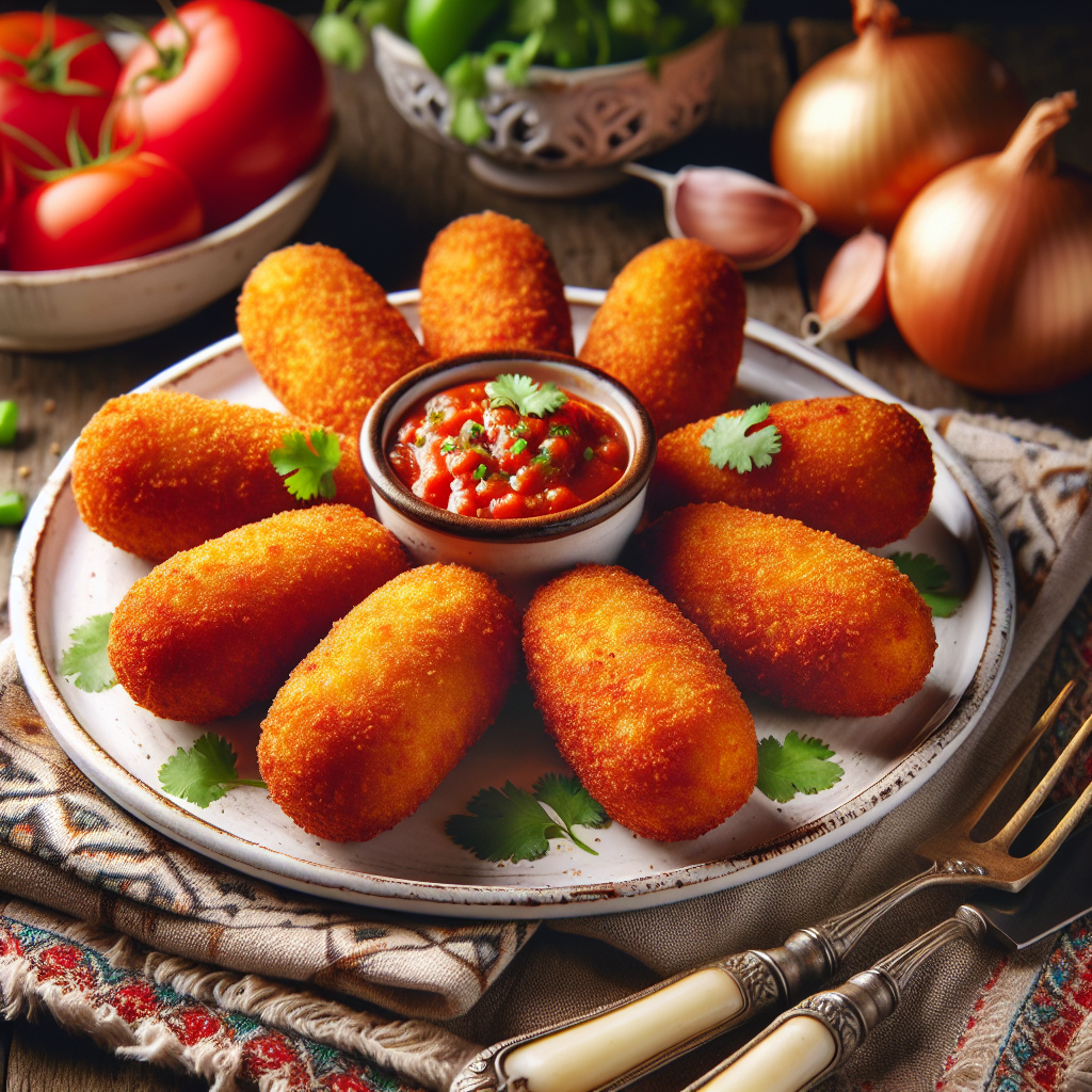 Nationalgericht Uruguay: #Croquetas de Arroz# (Rezept)