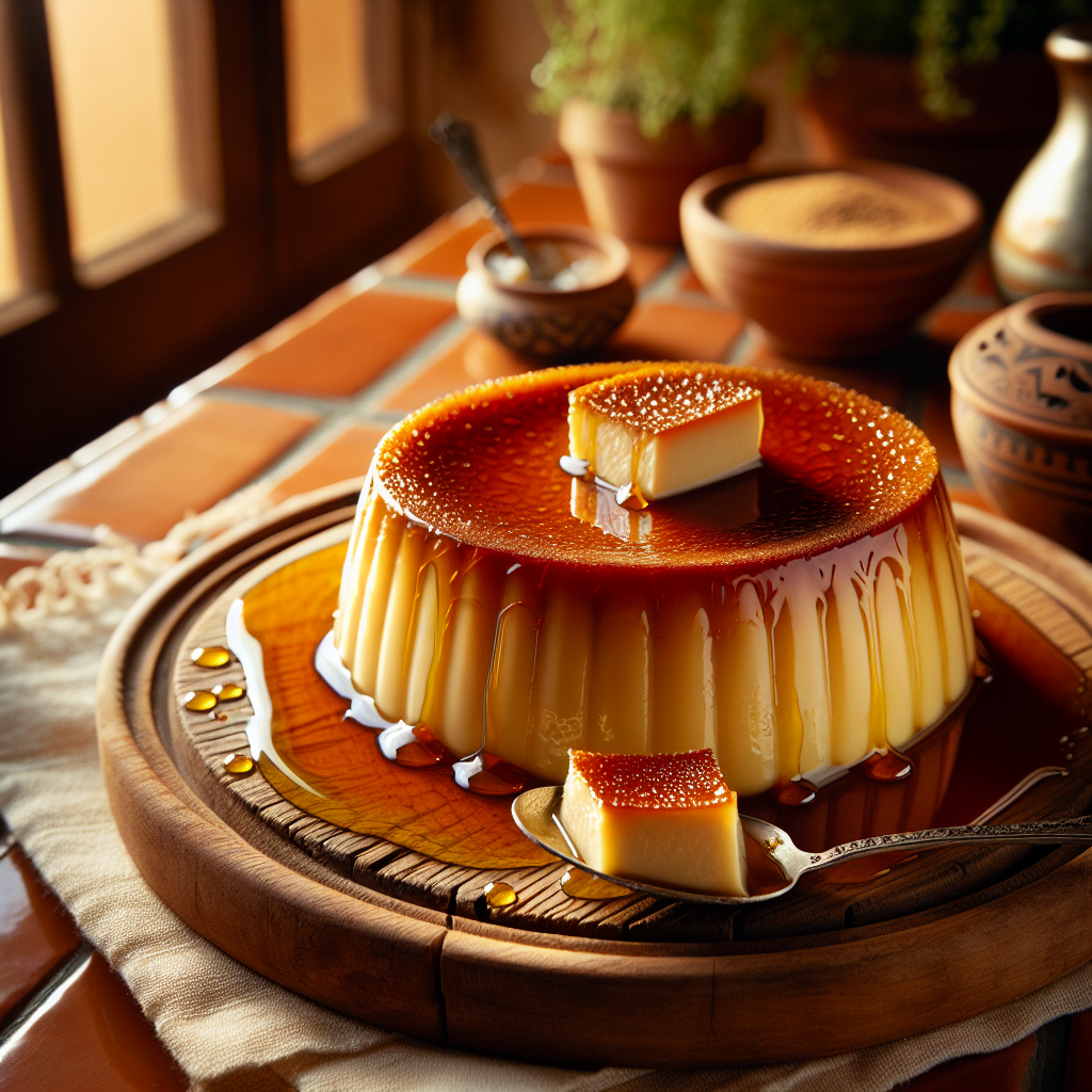 Nationalgericht Uruguay: #Flan Casero de Vainilla# (Rezept)