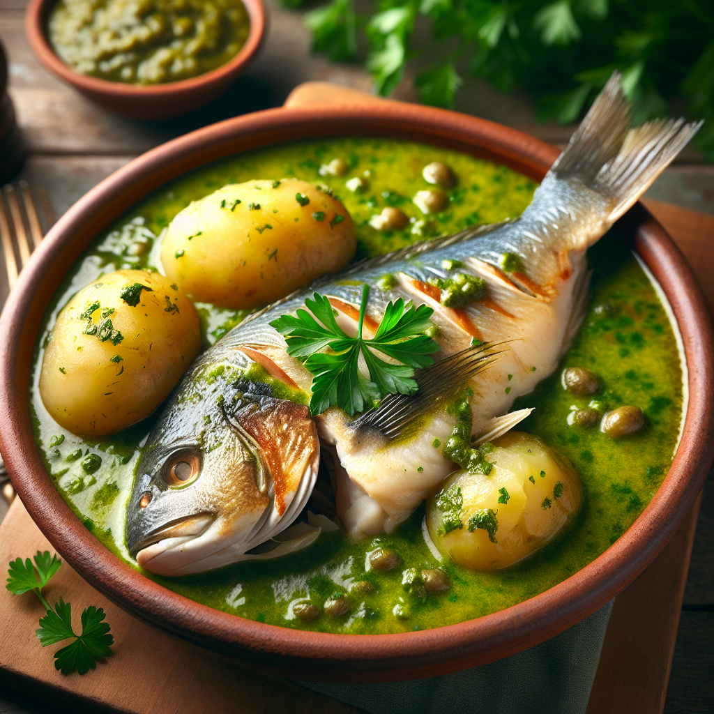 Nationalgericht Uruguay: #Merluza en Salsa Verde# (Rezept)