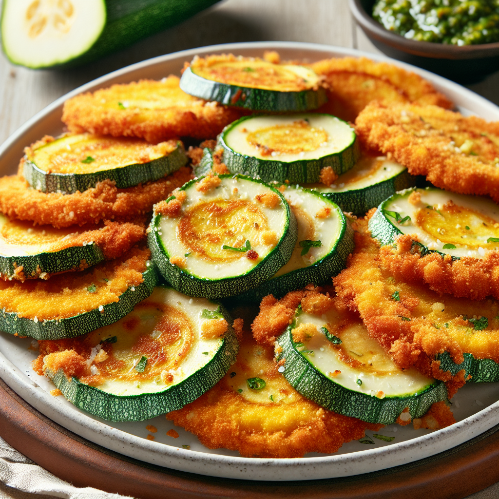 Nationalgericht Uruguay: #Milanesas de Zucchini# (Rezept)