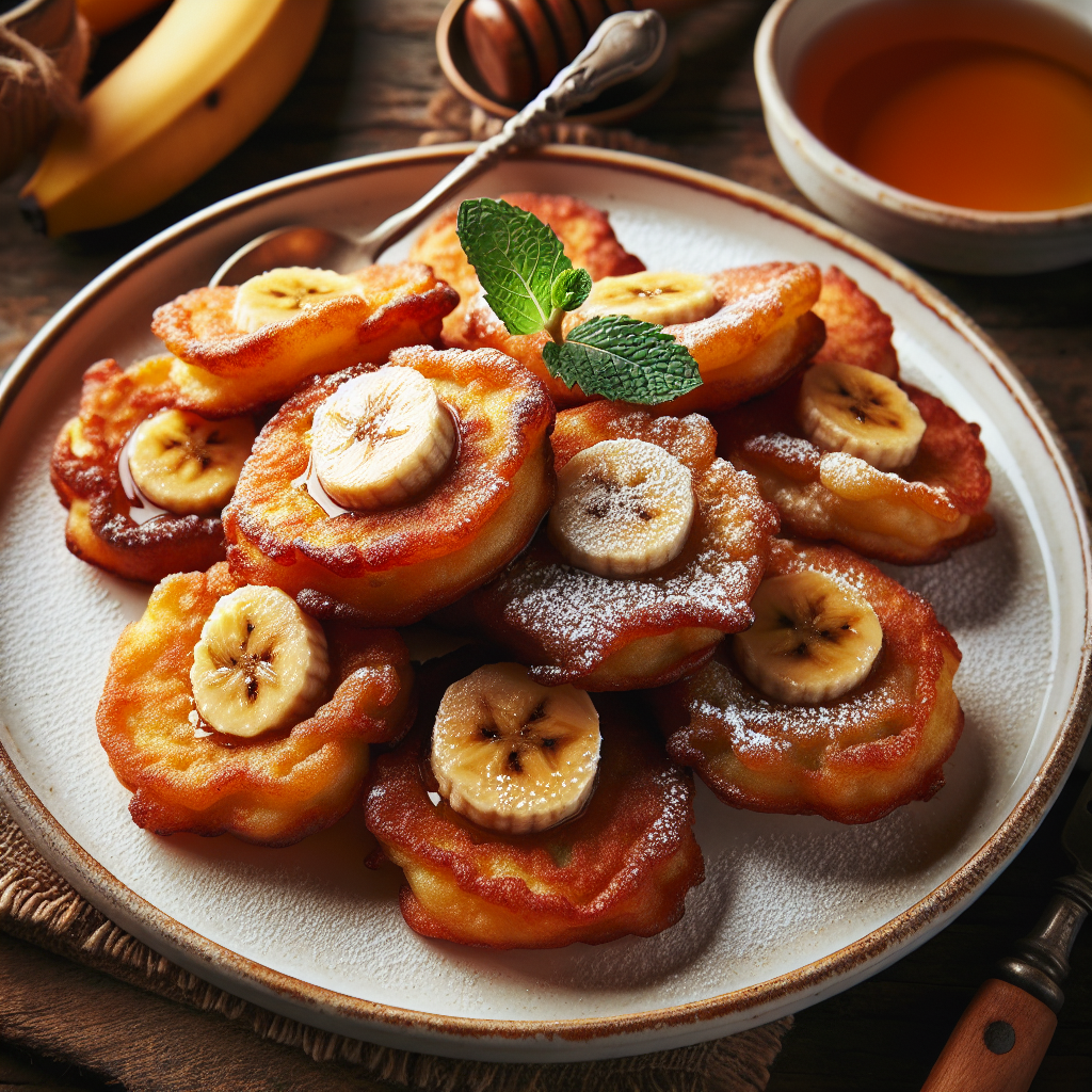 Nationalgericht Vanuatu: #Banana Fritters# (Rezept)