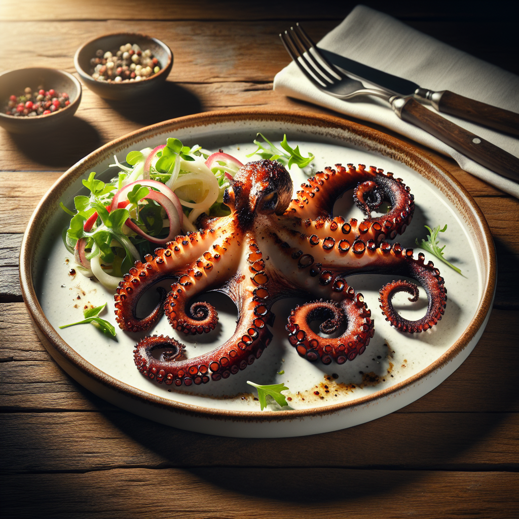 Nationalgericht Vanuatu: #Grilled Octopus# (Rezept)