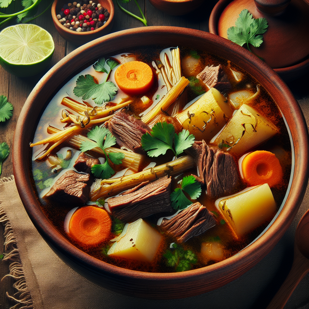 Nationalgericht Venezuela: #Sopa de Res# (Rezept)