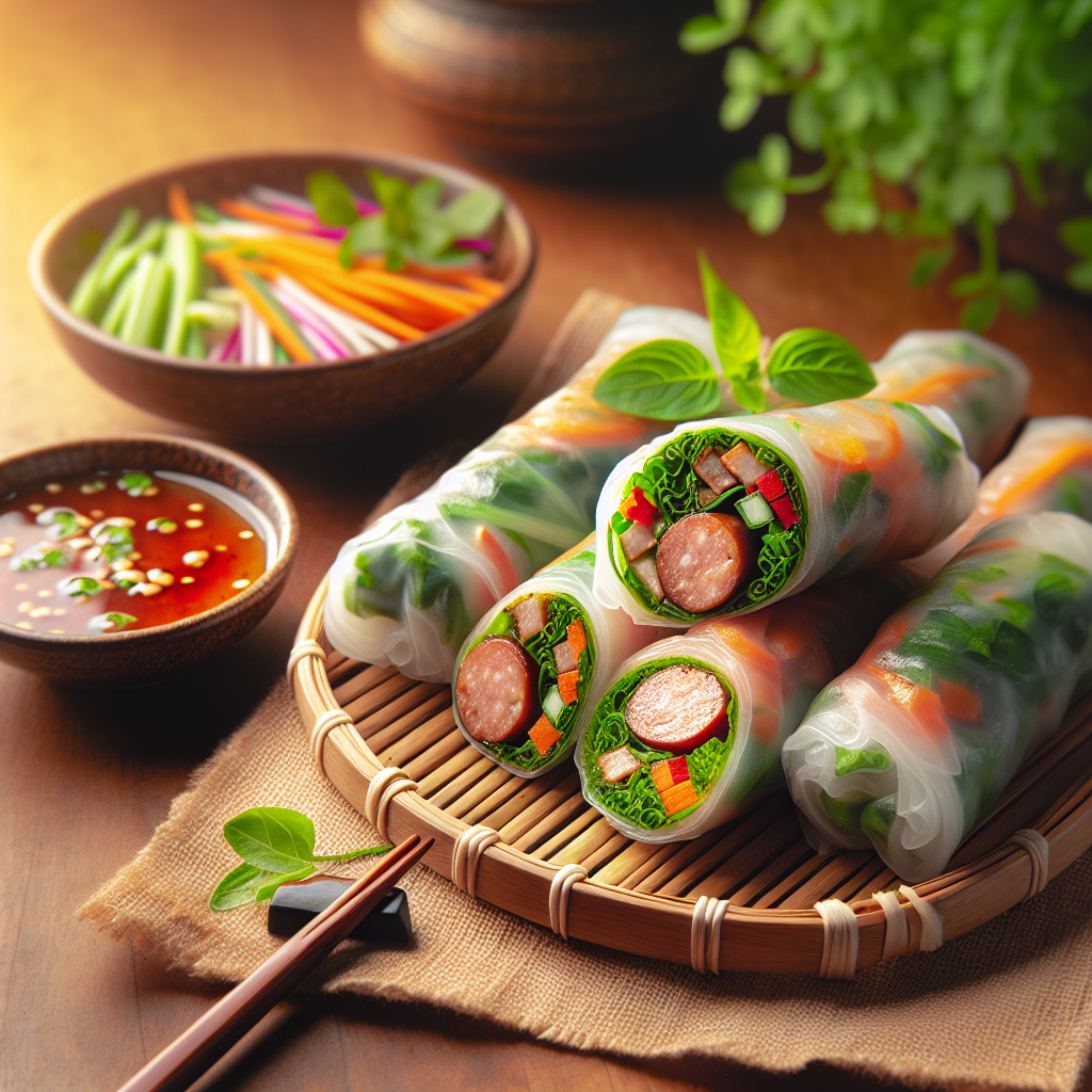 Nationalgericht Vietnam: Nem Nuong Cuon (Rezept)