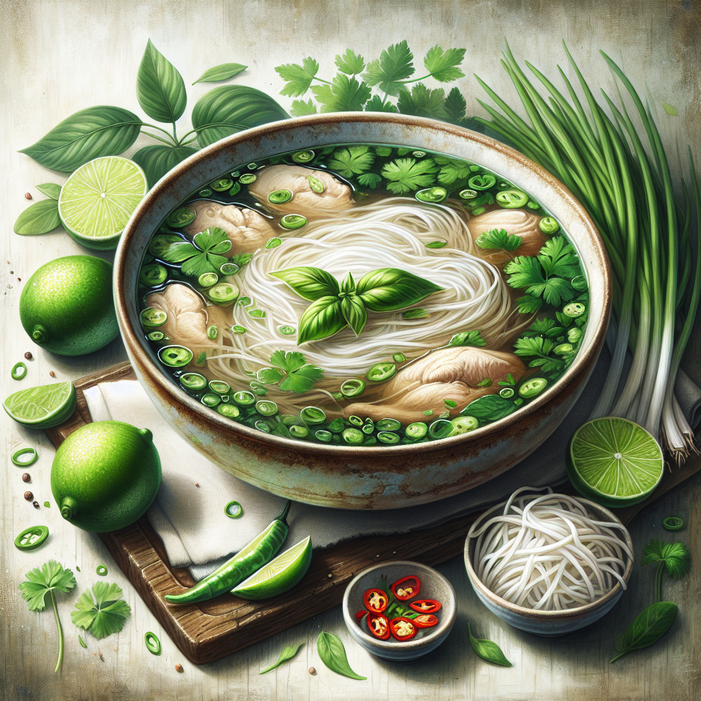 Nationalgericht Vietnam: #Pho Ga# (Rezept)