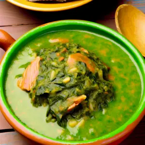 Nationalgericht Nigeria: Ugu Soup (Rezept)