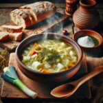 Nationalgericht Albanien: #Supë me Presh# (Rezept)