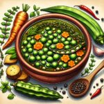 Nationalgericht Barbados: #Bajan Green Pigeon Peas Soup# (Rezept)