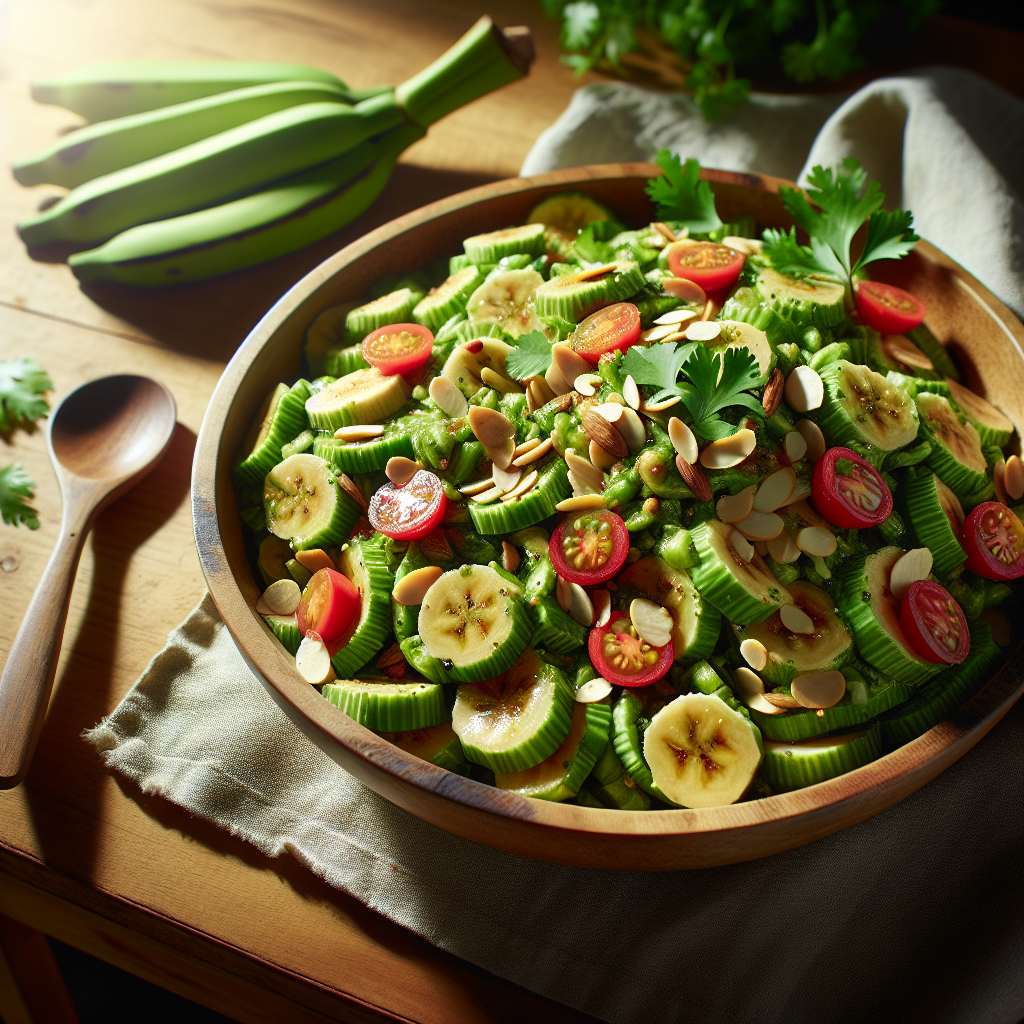 Nationalgericht Barbados: Green Banana Salad (Rezept)