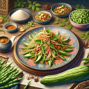 Nationalgericht Kambodscha: Num Chak Kachan (Rezept)