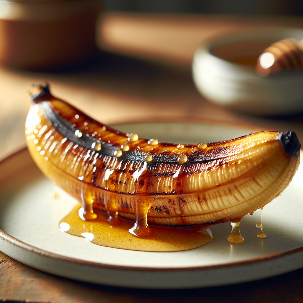 Nationalgericht Fiji: Grilled Banana with Honey (Rezept)