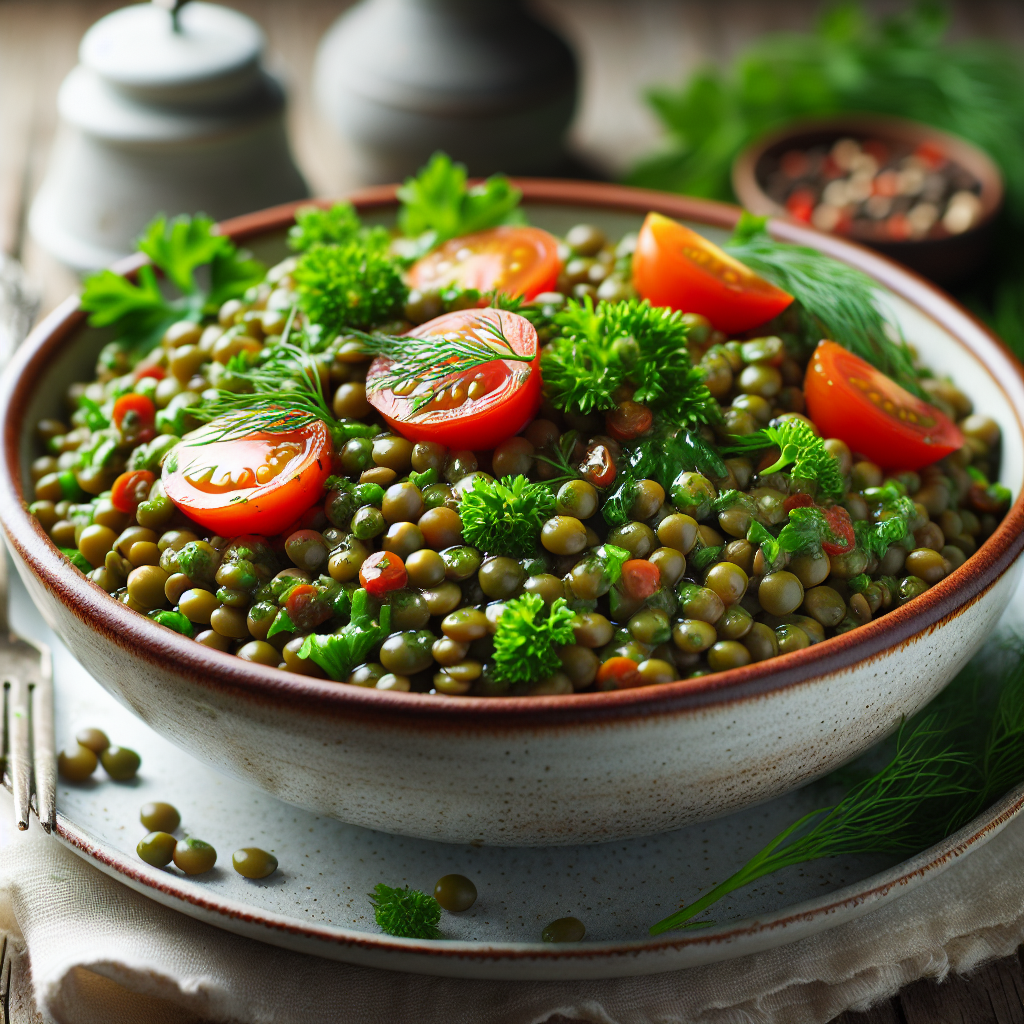 Nationalgericht Frankreich: Salade de Lentilles (Rezept)