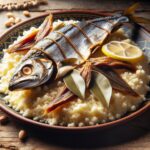 Nationalgericht Gambia: #Couscous mit Trockenfisch# (Rezept)