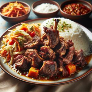 Nationalgericht Haiti: #Tassot de Cabrit# (Rezept)
