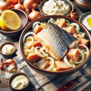 Nationalgericht Island: #Saltfiskur með Lauksmjöri# (Rezept)