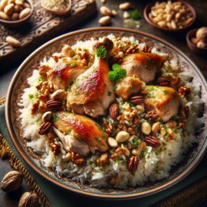 Nationalgericht Libanon: #Riz ala’ Dajaj# (Rezept)
