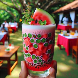 Nationalgericht Mauritius: #Watermelon Alouda# (Rezept)