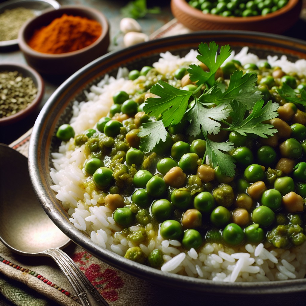 Nationalgericht St. Lucia: Pigeon Peas and Rice (Rezept)