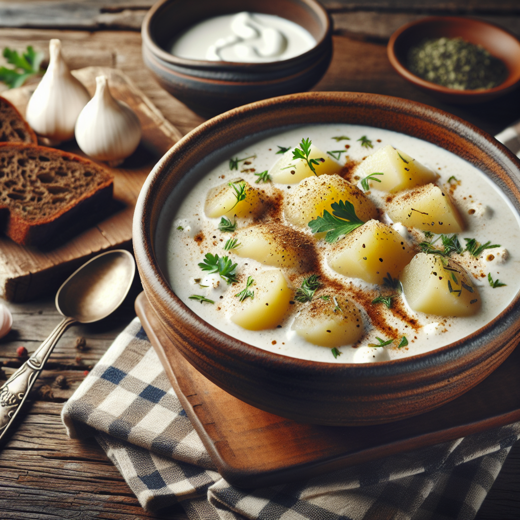 Nationalgericht Tschechien: Bílá Polévka (Rezept)