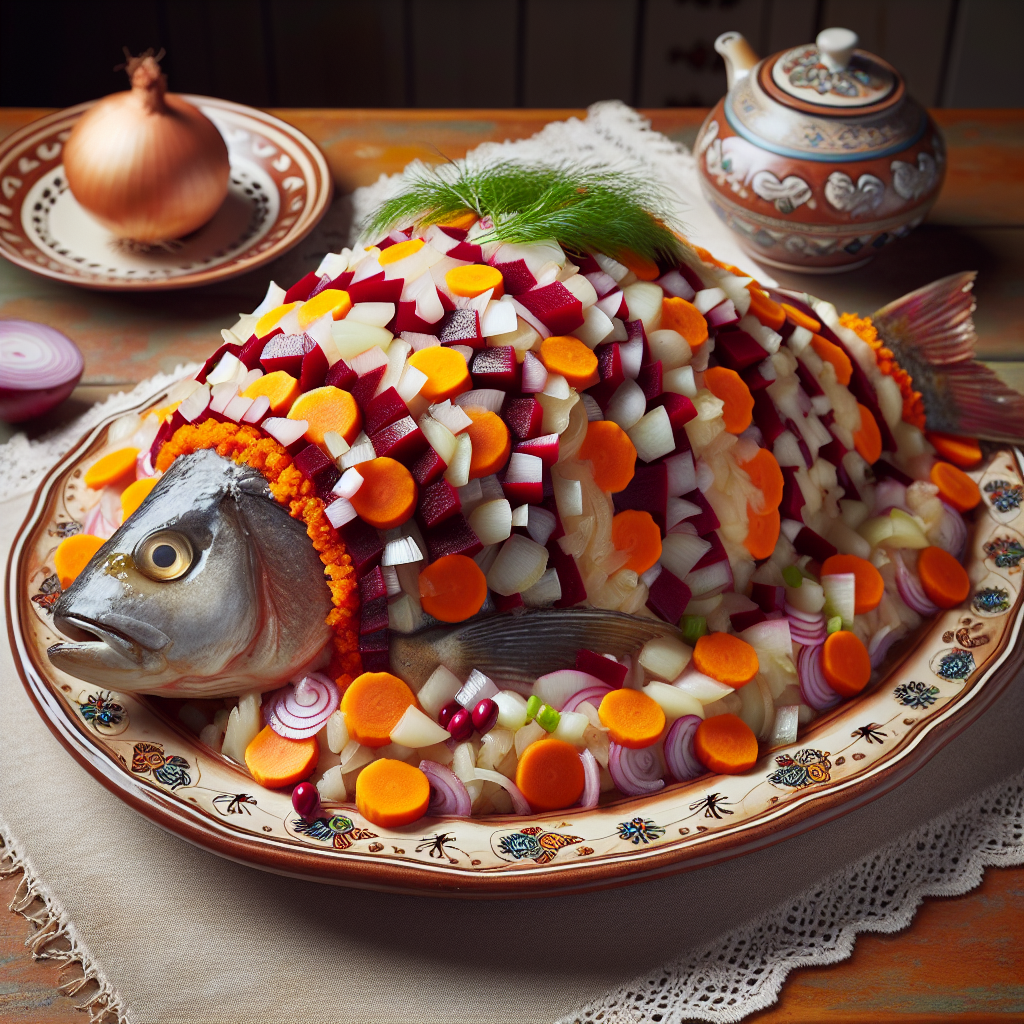 Nationalgericht Ukraine: Rybka Pod Shuboi (Rezept)